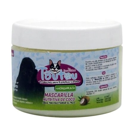 Mascarilla nutritiva de coco