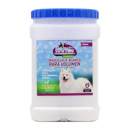 Maquillaje blanco para volumen