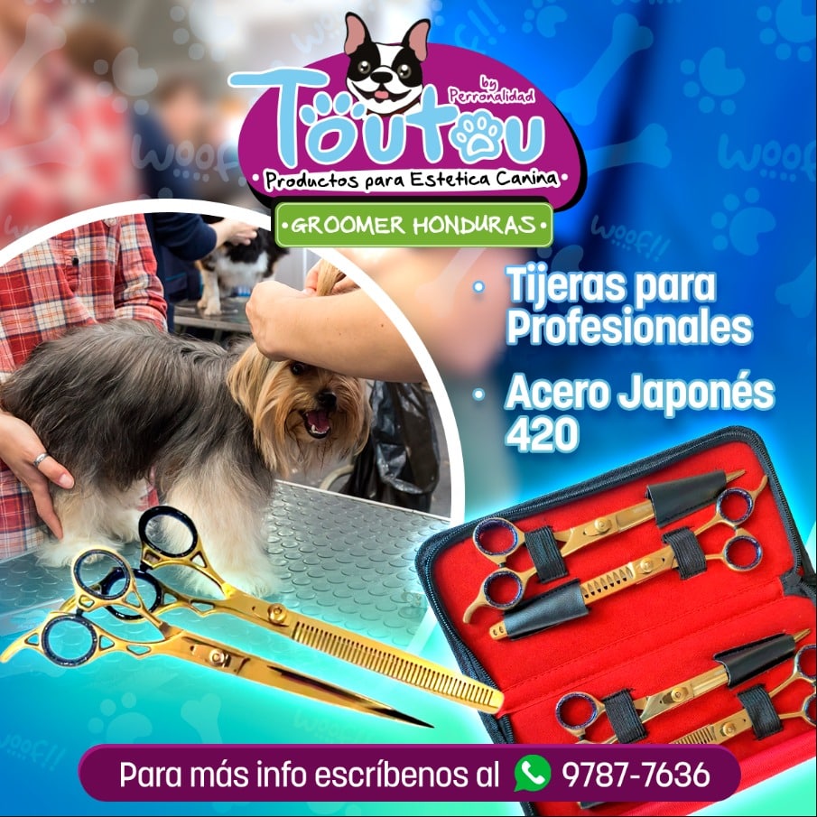 tijeras toutou Navaja Rompenudos